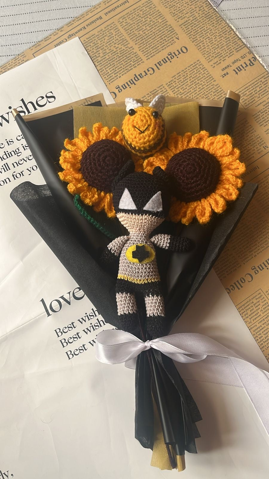 Batman bouquet