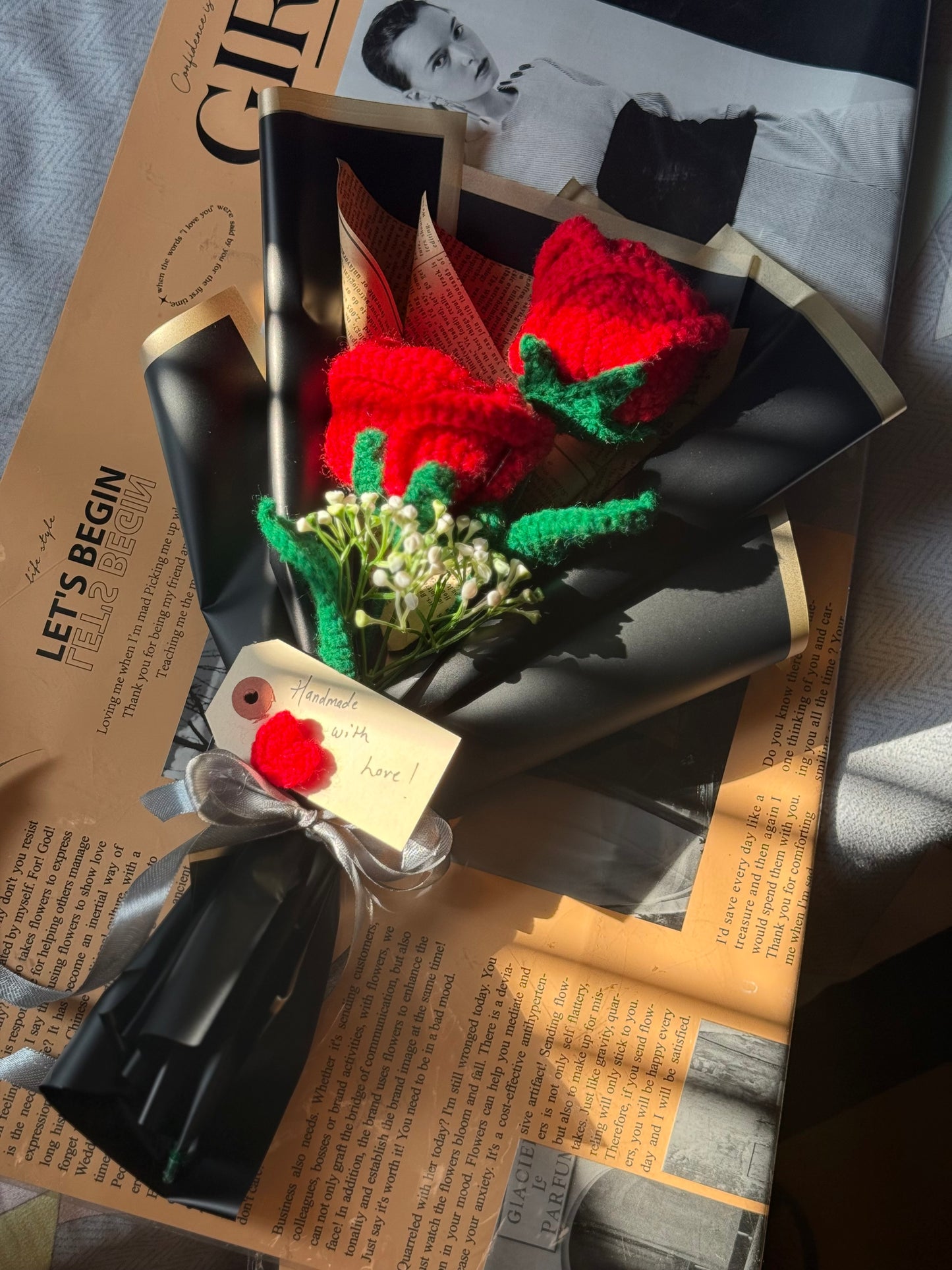 Jumbo rose bouquet