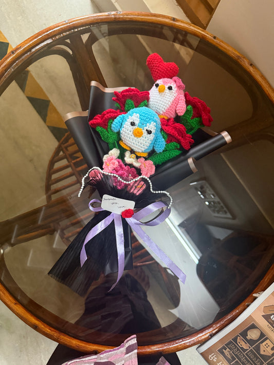 Lovebirds bouquet