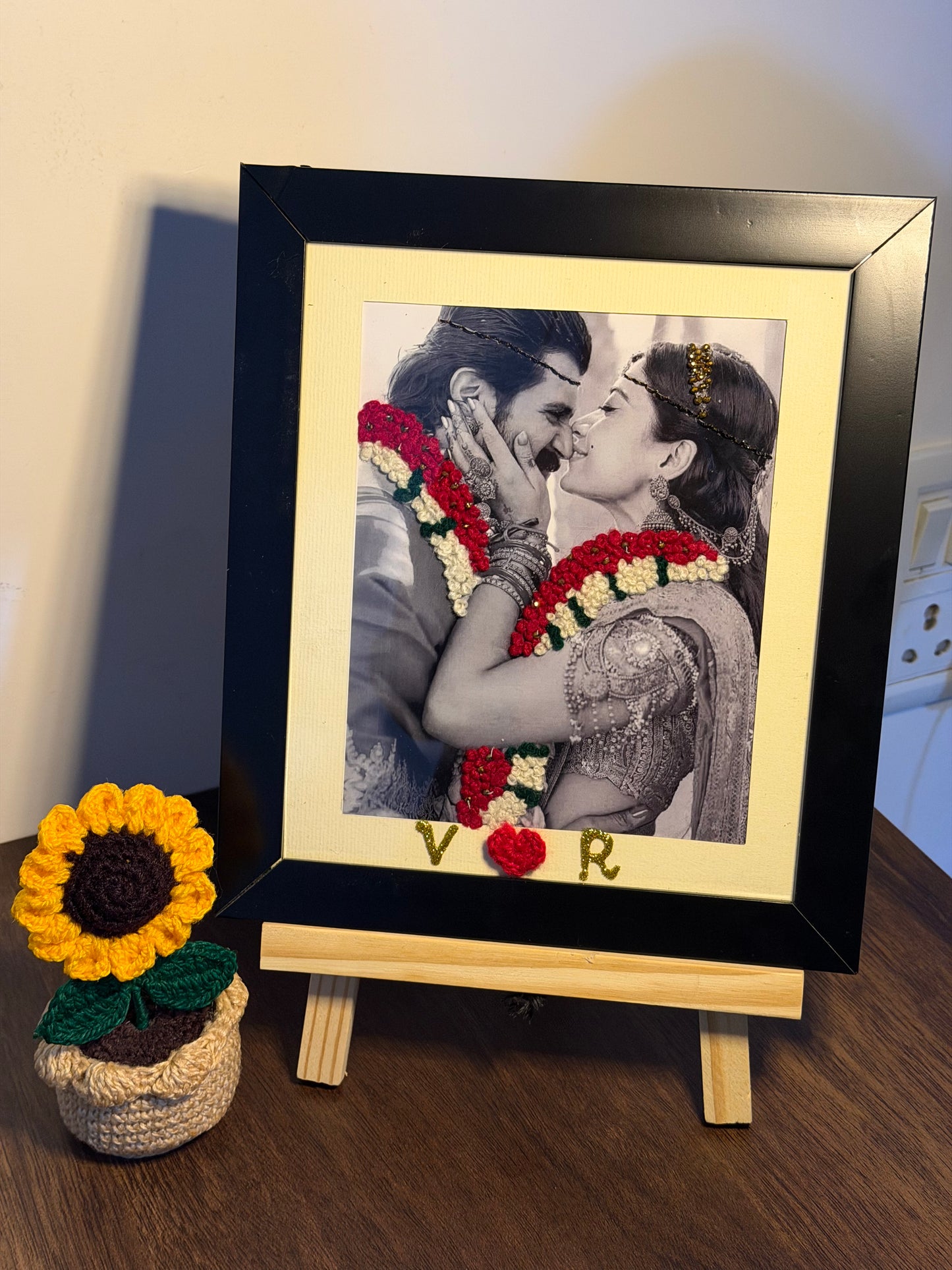 Personalised Photo Embroidery frame❤️