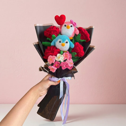 Lovebirds bouquet