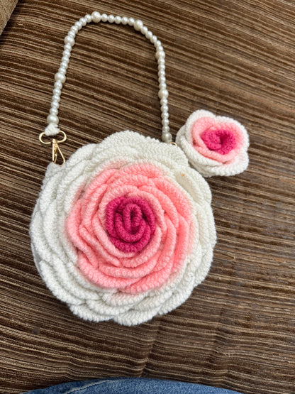 Rosette Charm Bag