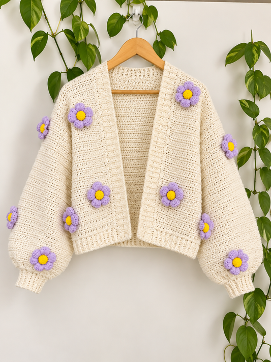 Petal Pop Cardigan