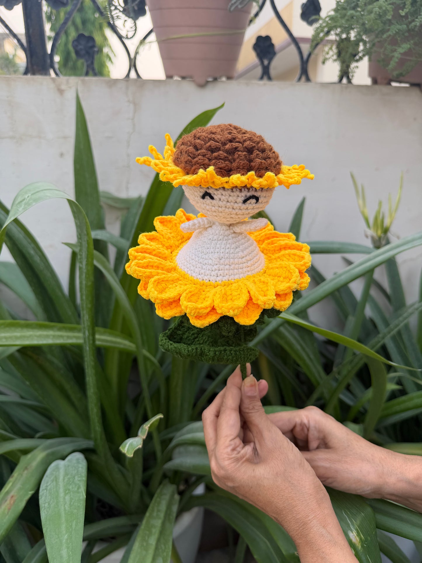 Sunflower Fairy Doll
