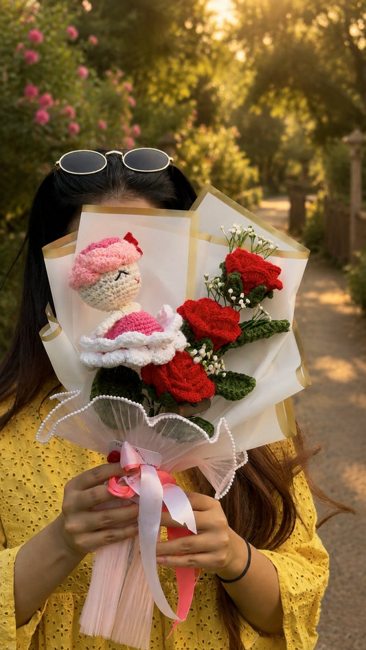Rosy Doll Bouquet