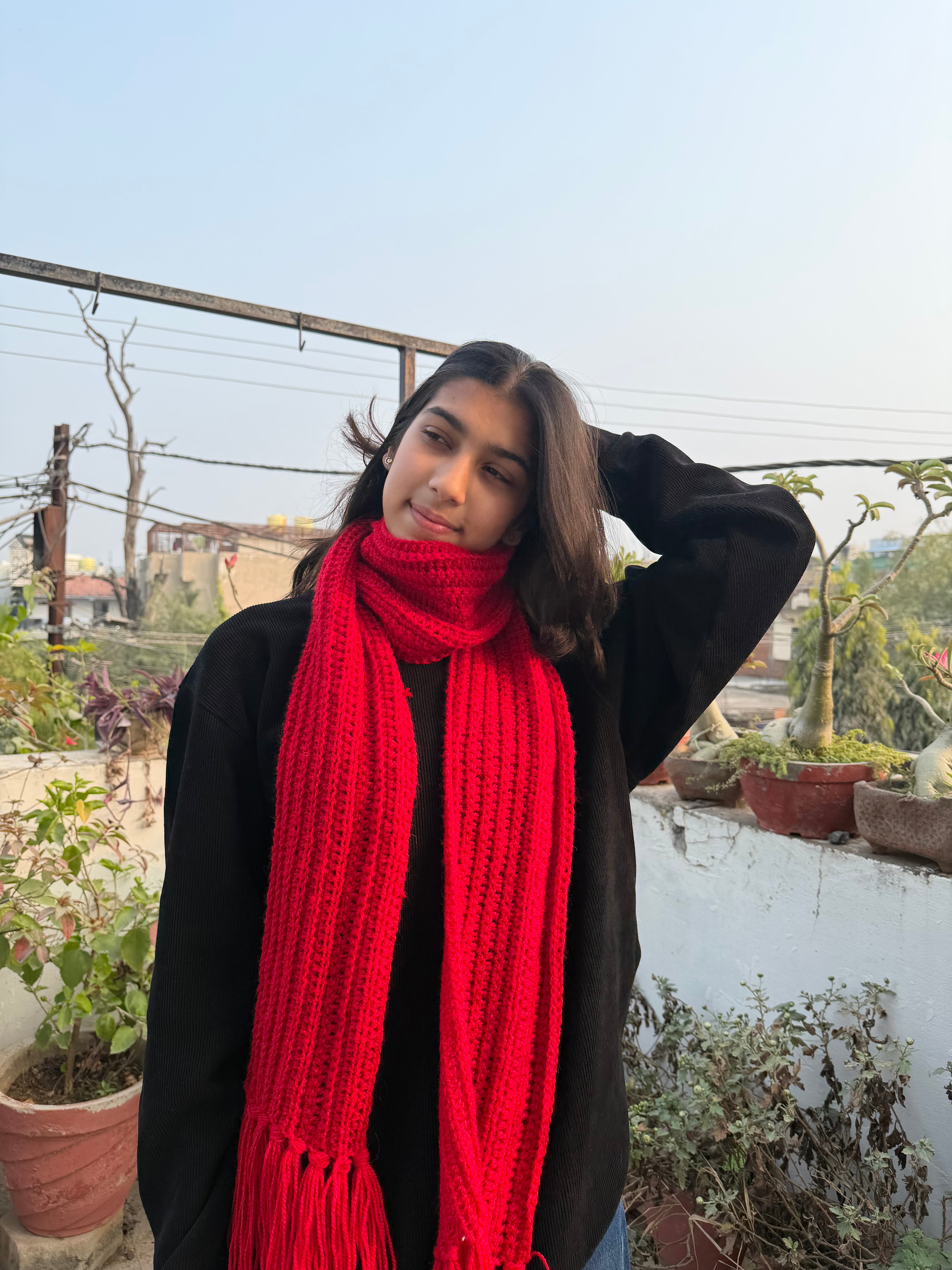 Premium Wool Mikasa scarf – Homey crochett