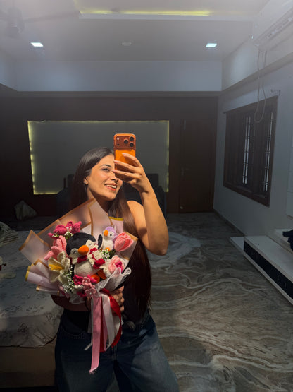 Plushy Penguin Bloom Bouquet