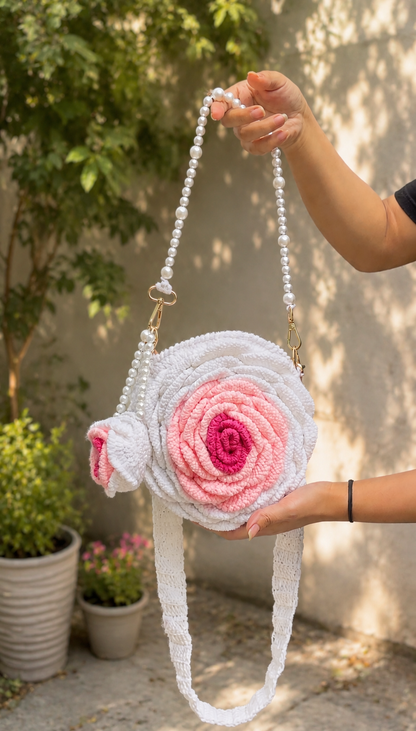 Rosette Charm Bag
