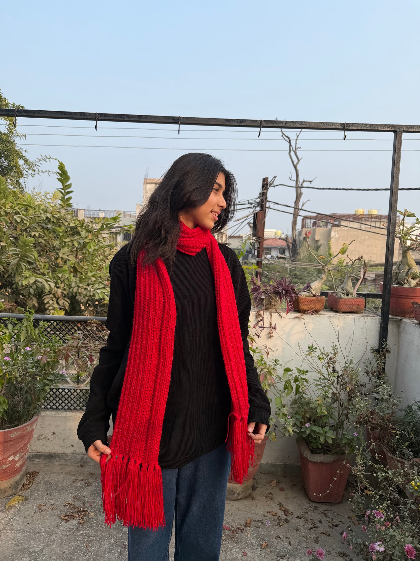 Premium Wool Mikasa scarf