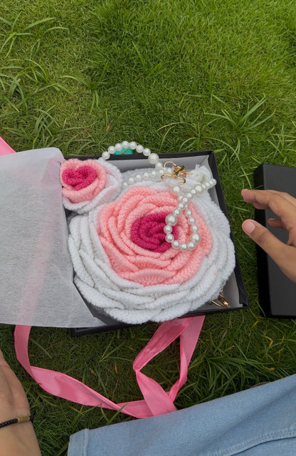 Rosette Charm Bag