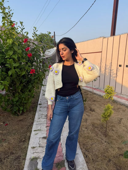 Petal Pop Cardigan