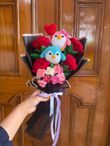 Lovebirds bouquet