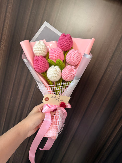 Pink Tulip Bouquet