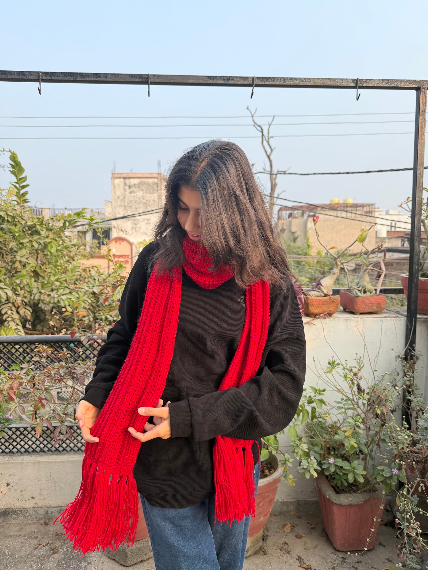 Premium Wool Mikasa scarf