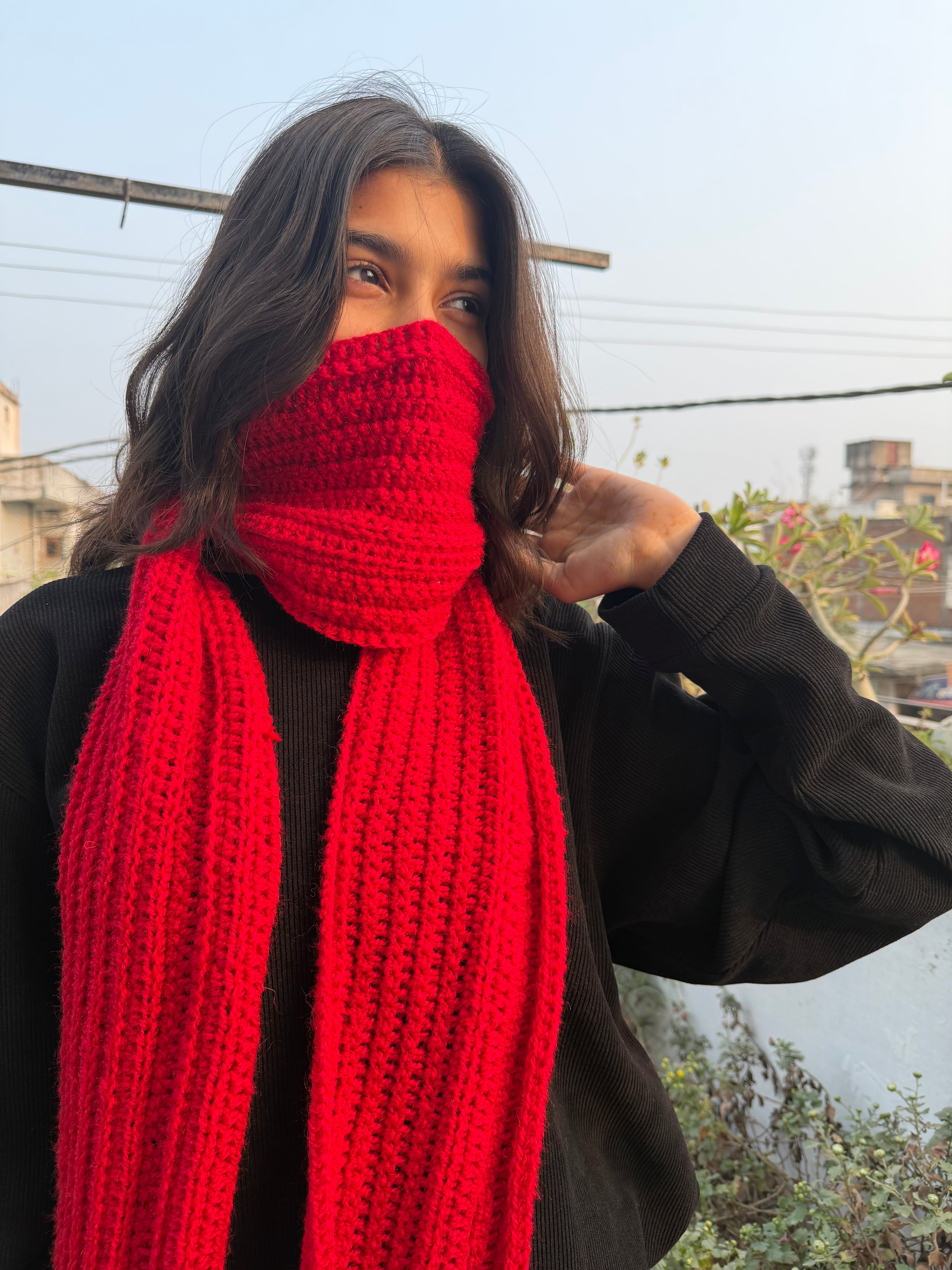 Premium Wool Mikasa scarf – Homey crochett