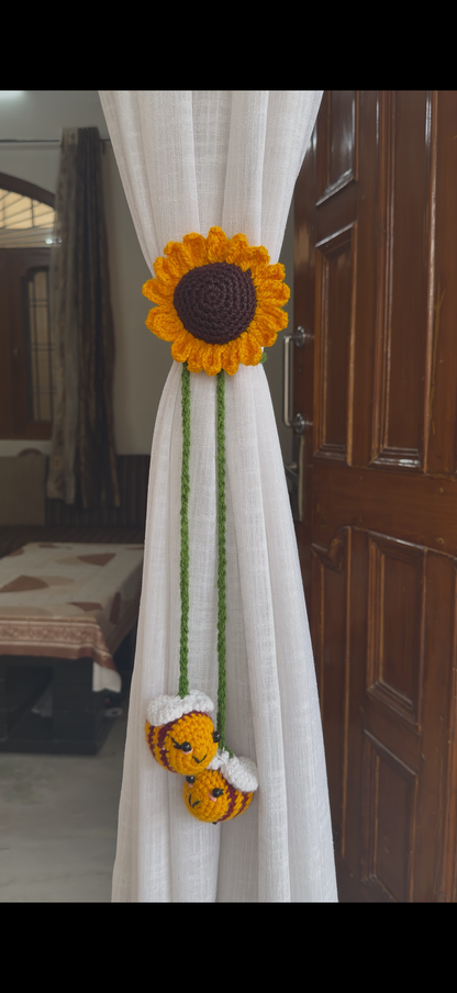 HoneyBloom  Curtain Tie 🐝🌻