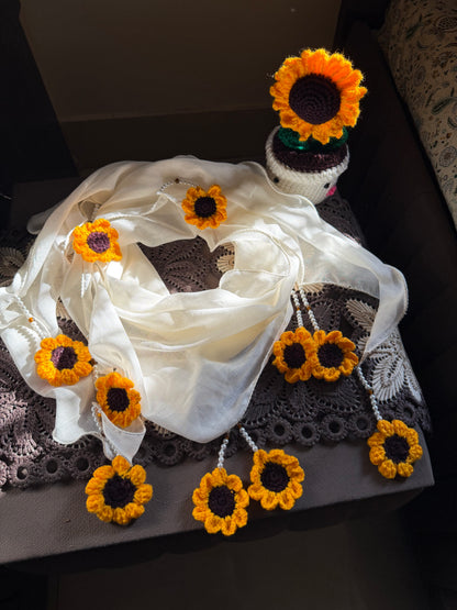 Summer cotton scarf