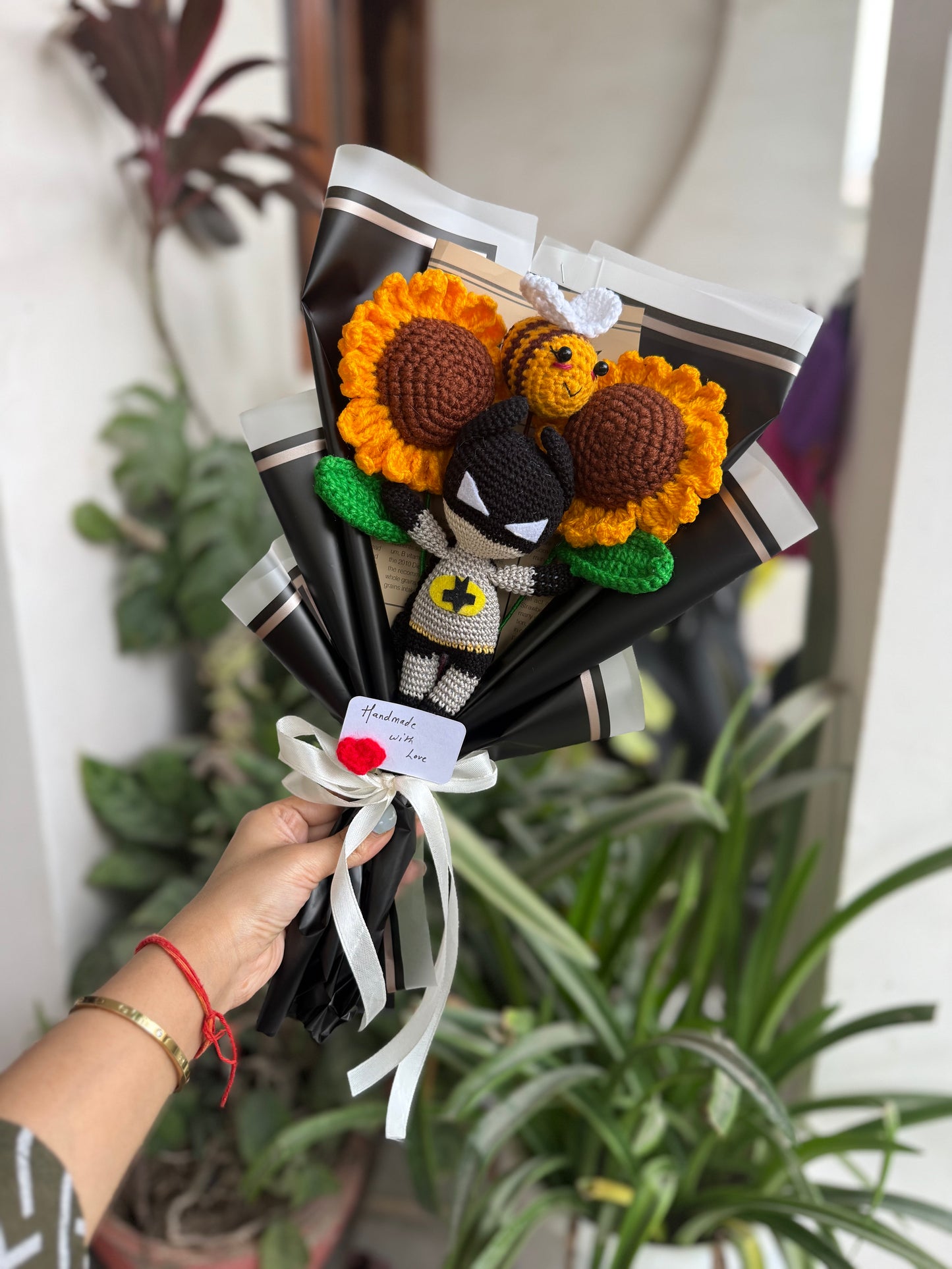 Batman bouquet