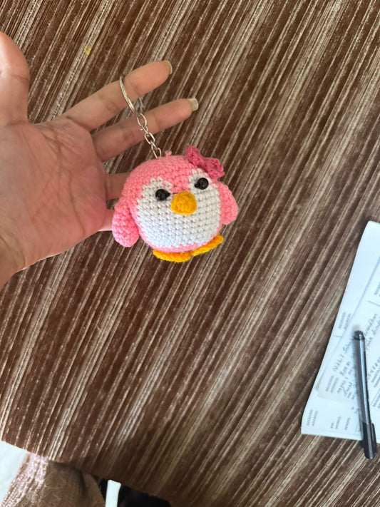 Penguin keychain