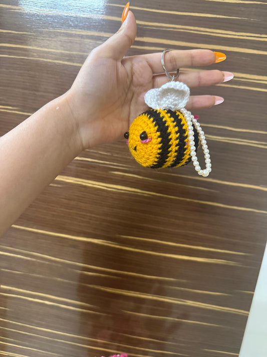 Bee keychain