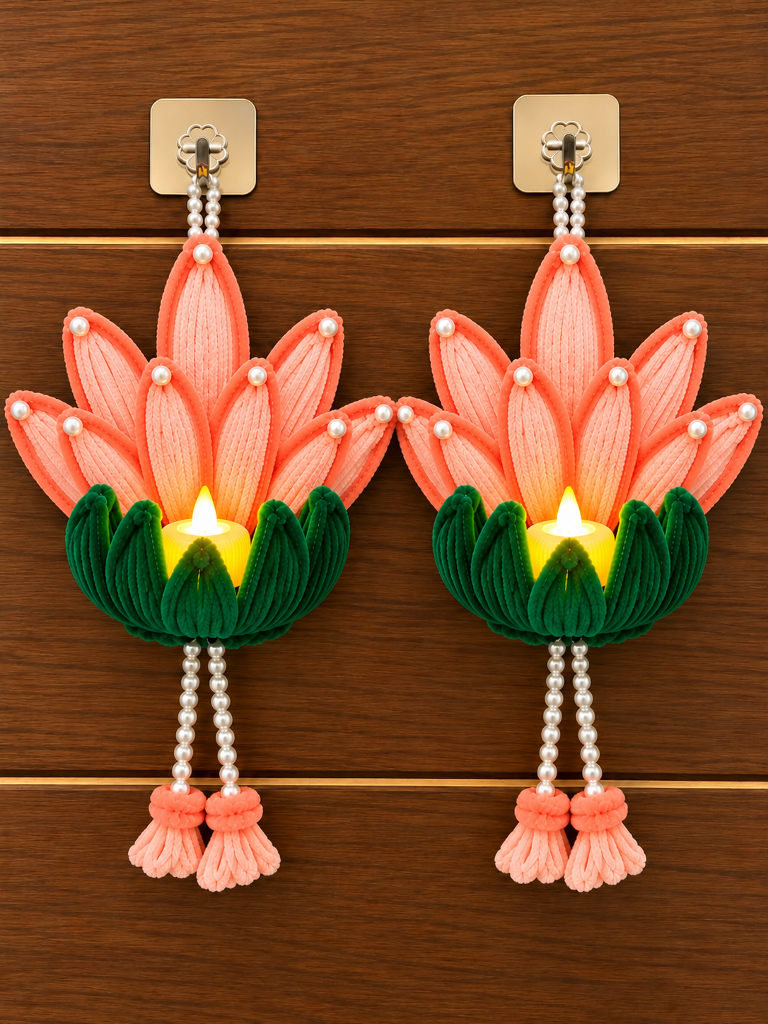 Petal Glow Wall Hanging