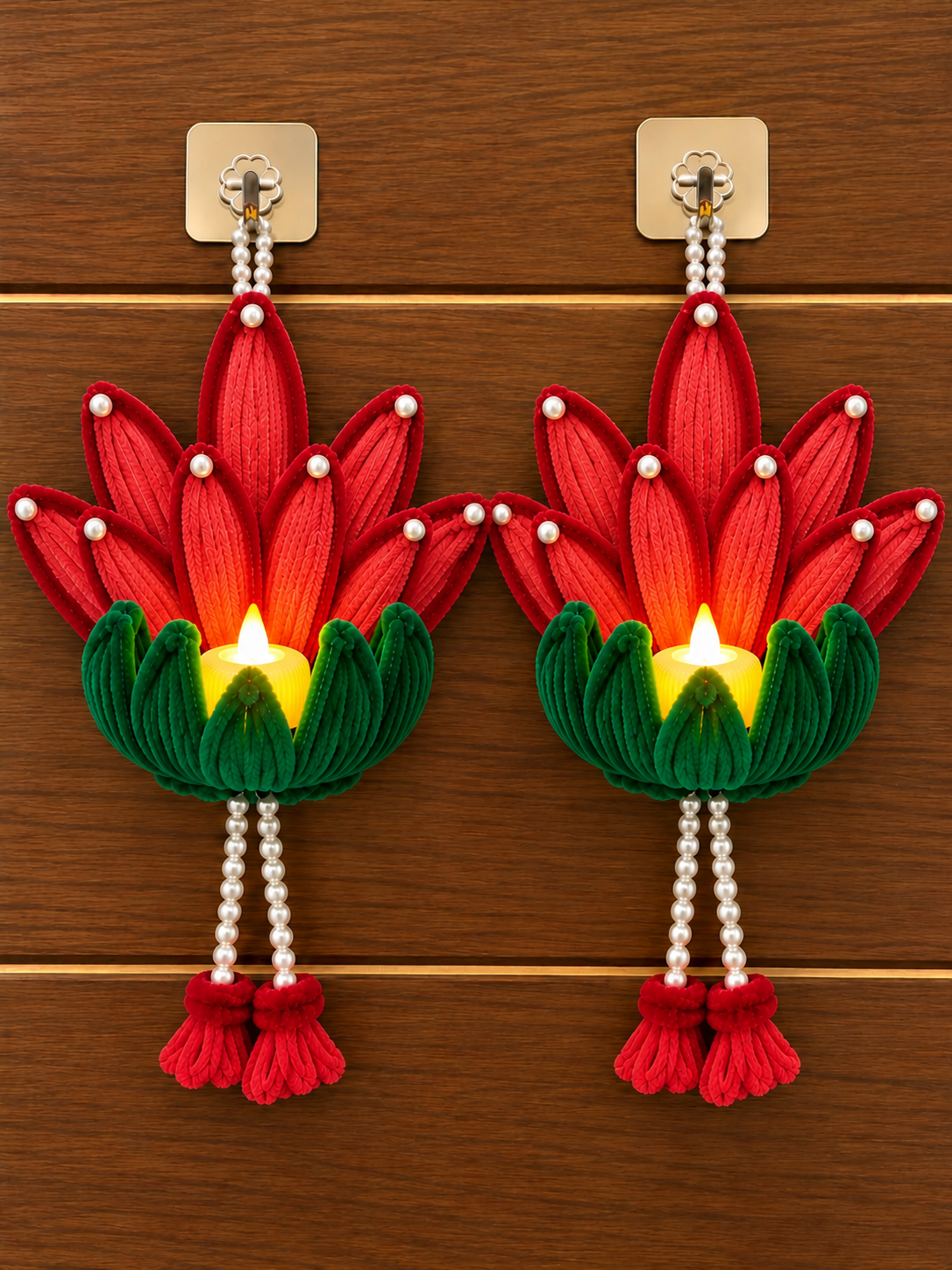 Petal Glow Wall Hanging