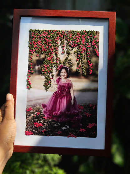 Personalised Photo Embroidery frame❤️