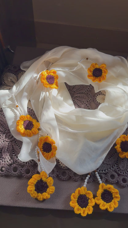 Summer cotton scarf